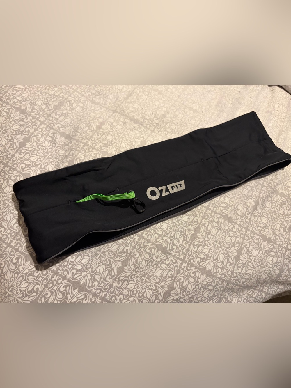 OZ FIT Black Fitness Waist Band